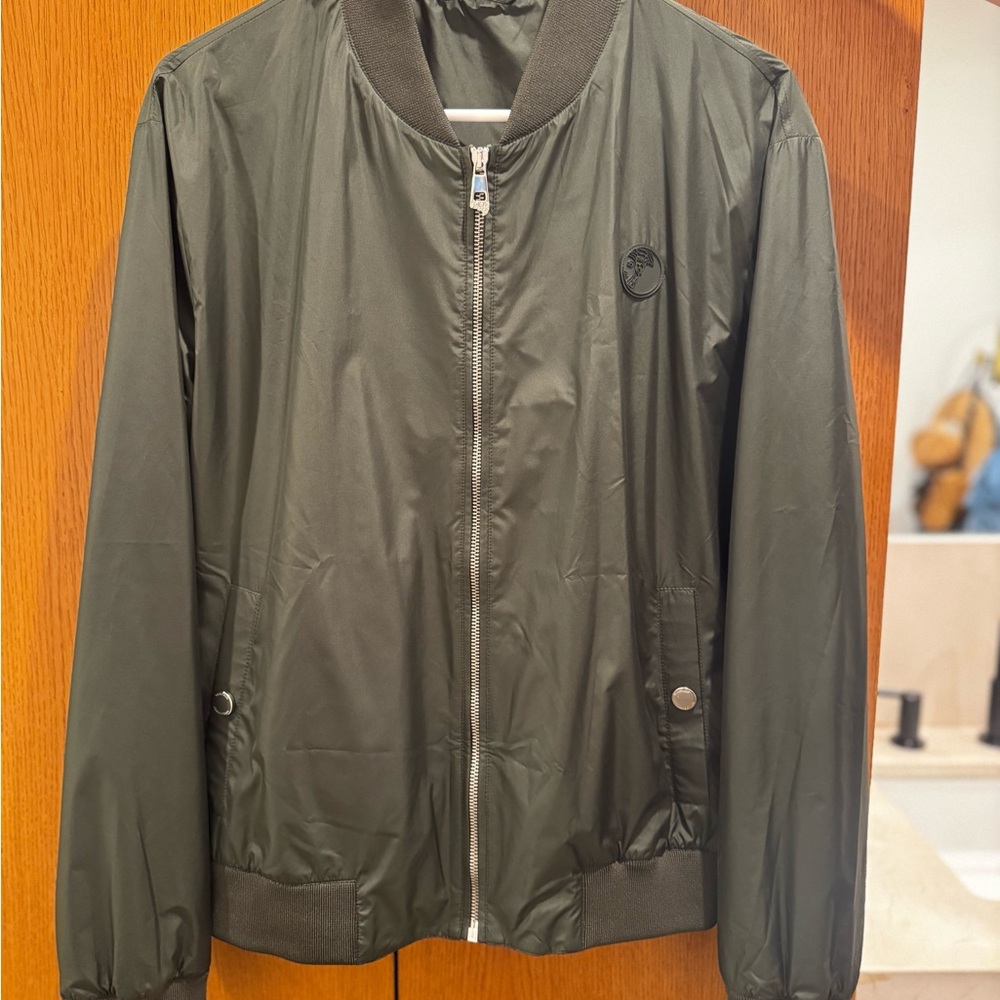 Versace Olive Bomber Jacket